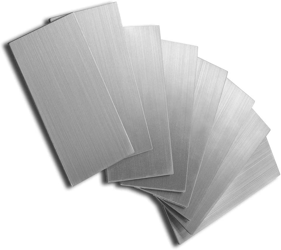 brushed aluminum sheets